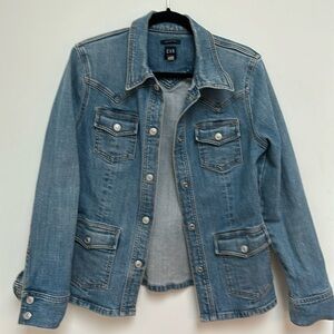 💙Vintage Gap Jean Jacket Women’s Med💙